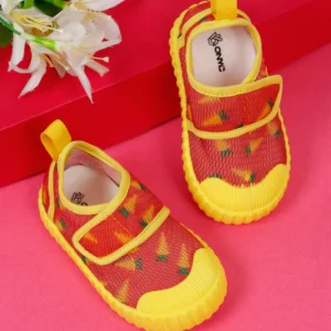 Unisex Kids Woven Design Slip-On Sneakers