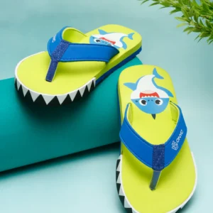 Kid Green Shark Footwear