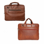 Vintage Brown Leather Laptop & Office Bag