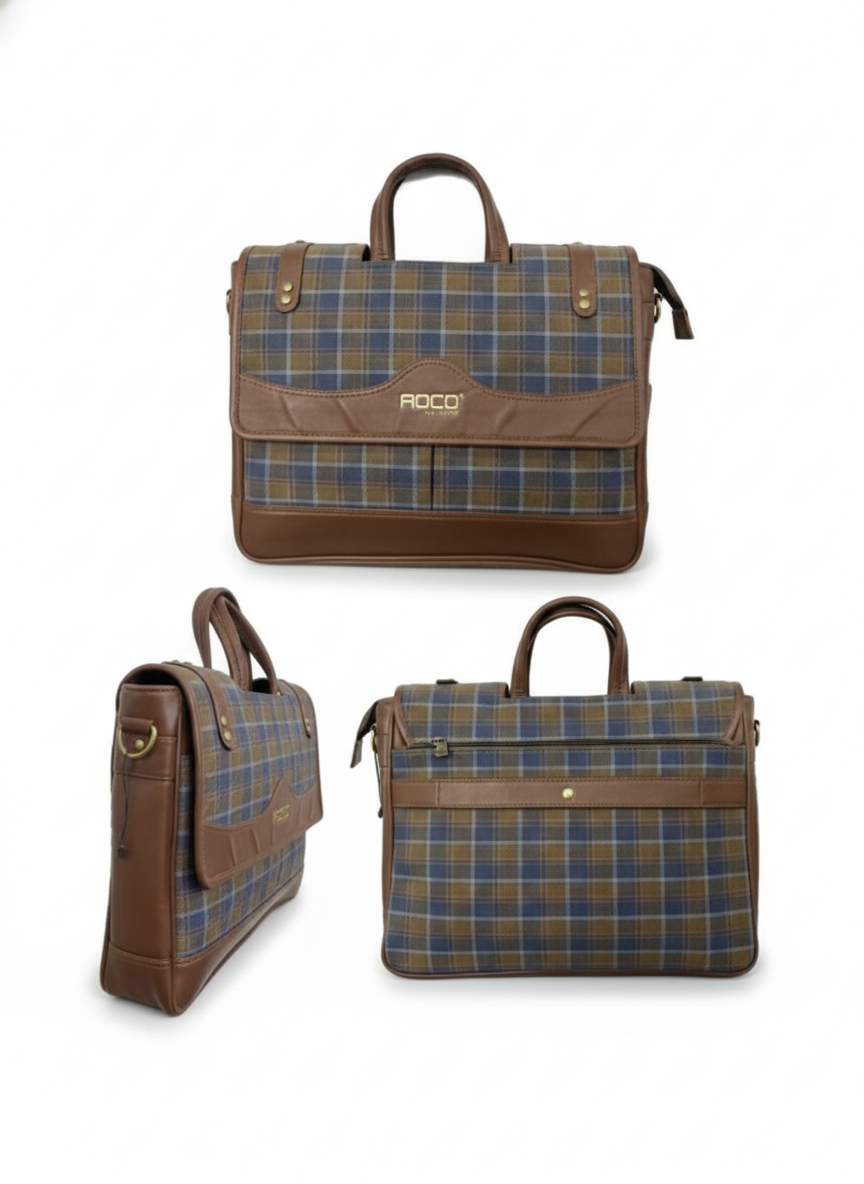 Slim Briefcase Office Bag